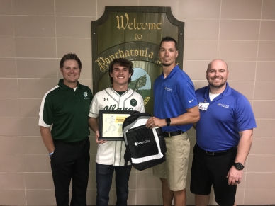 Ponchatoula senior Austin Granier graduated with a 3.98 GPA and recently threw a complete game no-hitter for the Green Wave against Chalmette on February 21.
